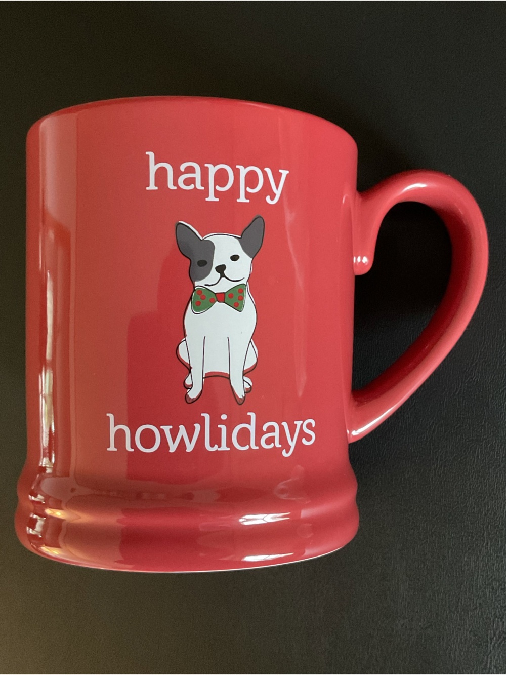 Threshold Red "Happy Howlidays" Dog Holiday Mug